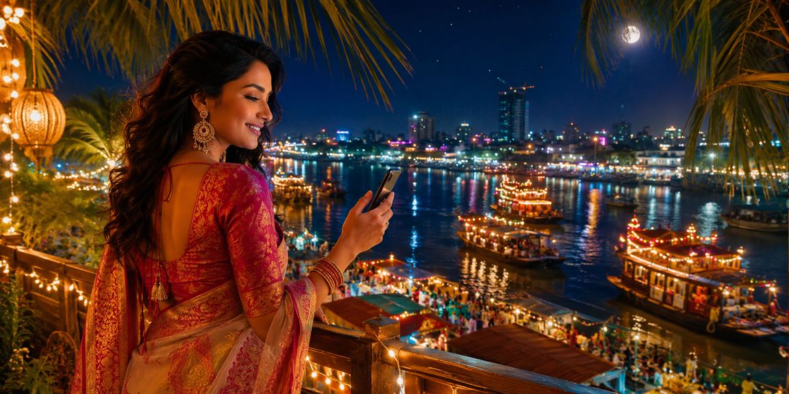 বরিশালে শাড়ি পরিহিত নারী cbaji42 - এর অনলাইন গেমস বিভাগ ব্যবহার করছেন
